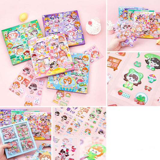 VR-Q-U-IO-11-12-13 Crystal bubble sticker No 5610099 120pc CTN