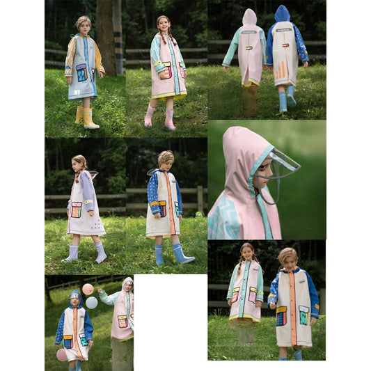 UR-F-16-1-A-B Premium quality kids RAINCOAT No 90160016 100pc CTN