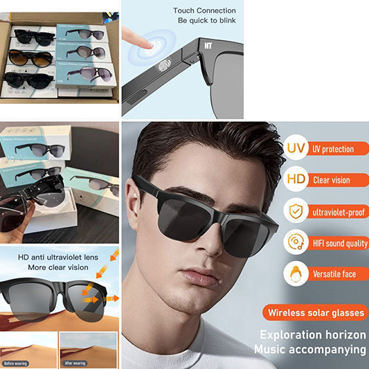 UR-I-15-1-2-3 F-06-01-08 sunglasses with Bluetooth sneaker No 3210054 CTN