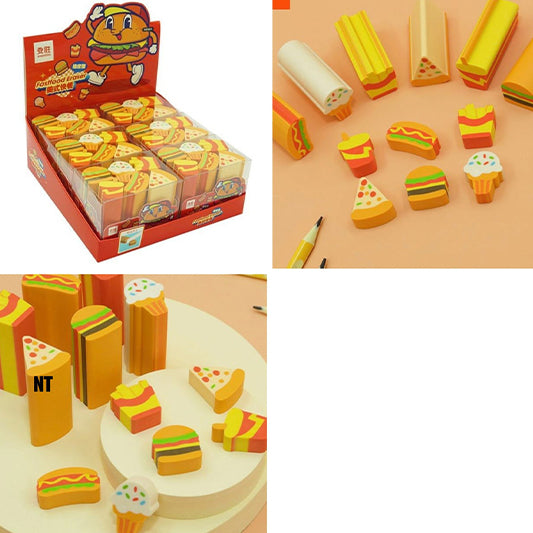 UR-H-9-2 Fast-food eraser No 578043 6pc display box 144pc CTN item no - 505