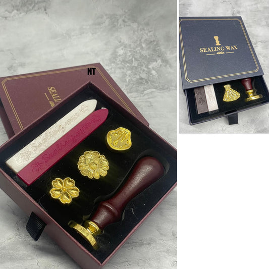 UR-O-5-3 Vintage DIY wax seal stamp kit No 5628034