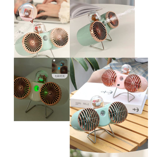 UR-K-2-1 33A =3 mini double head fan No 2149015 CTN