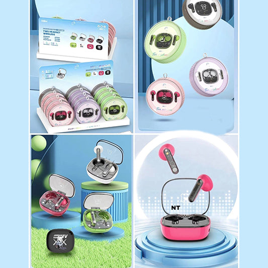 Wireless transparent Air pods No 43)0098