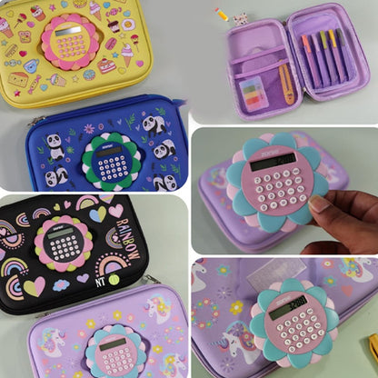 Calculator - Pencil pouch (velcro) No.4S3506 VR-M-6