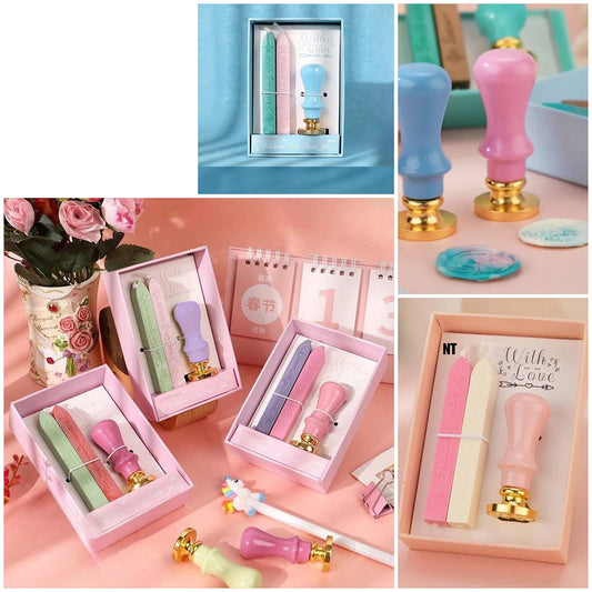VR-0-5-4  Mini wax steal  stamp set  No 8917564