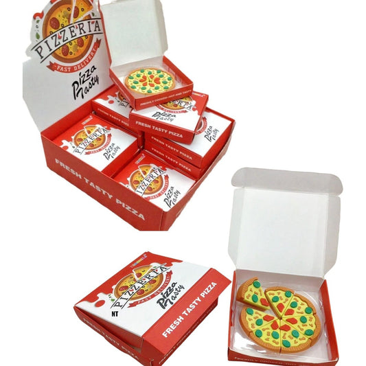 VR-P-7-1 8101 Pizza eraser No 564032 12pc display box CTN