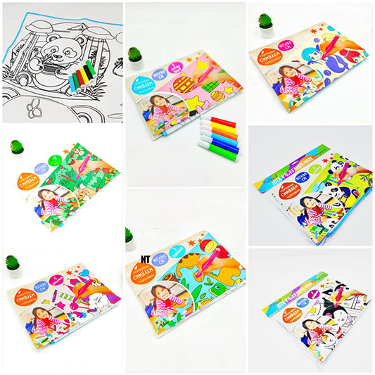 VR-L-2-2-VR-P-1-6 8881 Washable 80 X 80cm  colouring matt  No 298076  135pc CTN