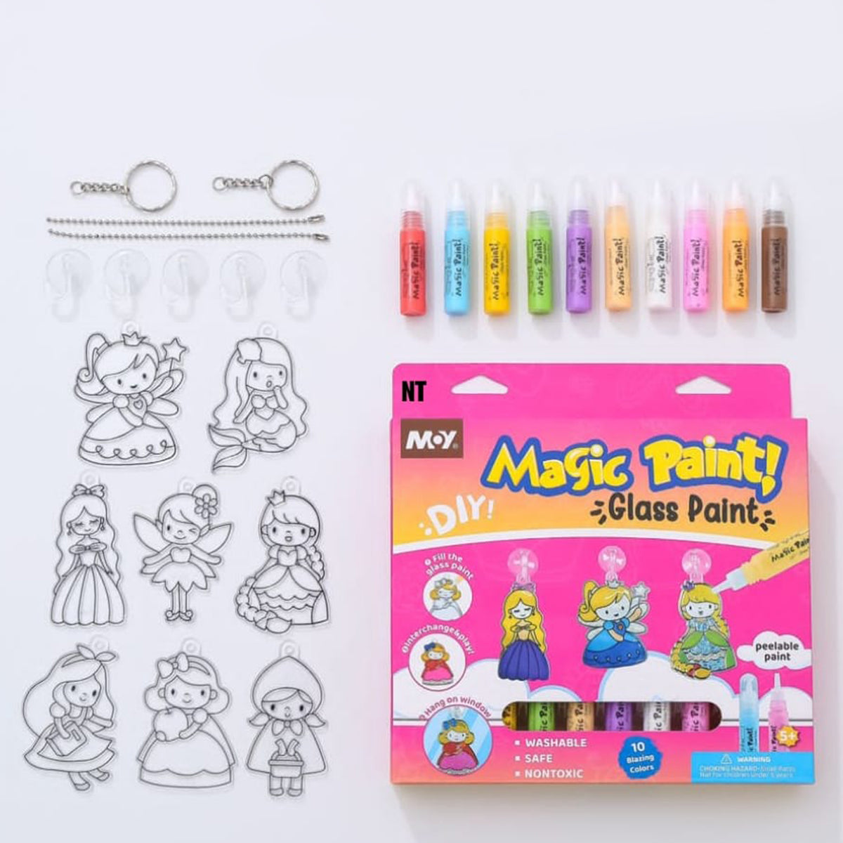 VR-L-3-9-10-11 32718-9 DIY Magic glass paint No 2133567 96pc CTN