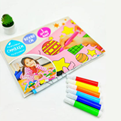 VR-L-2-2-VR-P-1-6 8881 Washable 80 X 80cm  colouring matt  No 298076  135pc CTN