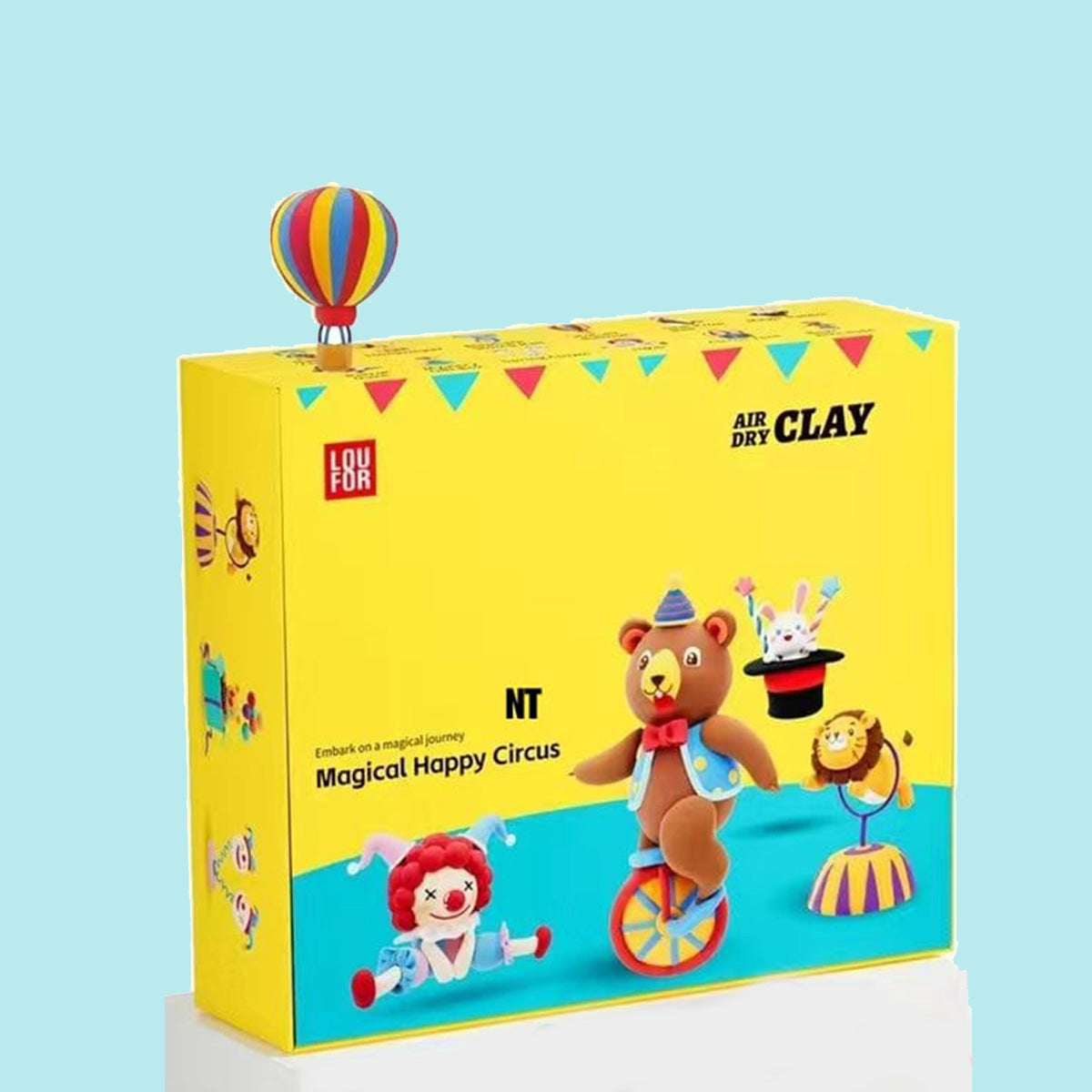 VR-P-6-7 KY-SC1133 AIR DRY clay No 326043 display box CTN