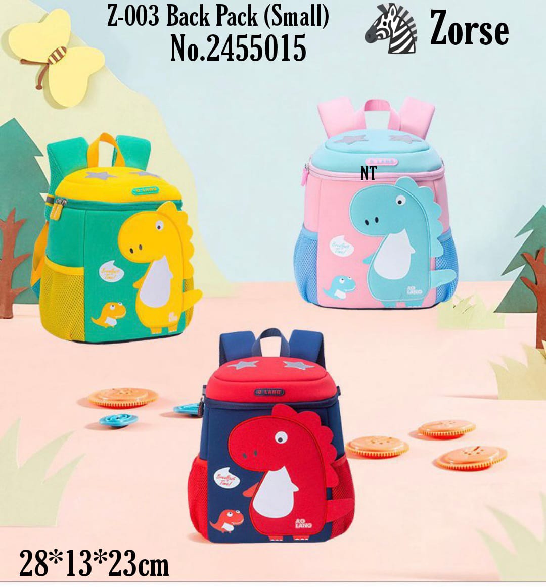 Z-003 Back Pack (Small)  No.2455015 Bag Pack