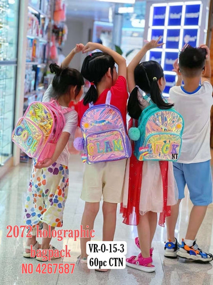 2072 holographic bagpack  NO 4267587