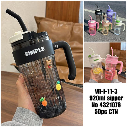 VR-I-11-3  920ml sipper  No 4321076  50pc CTN