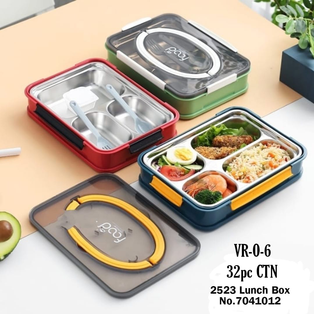 VR-O-6 32pc CTN 2523 Lunch Box No.7041012