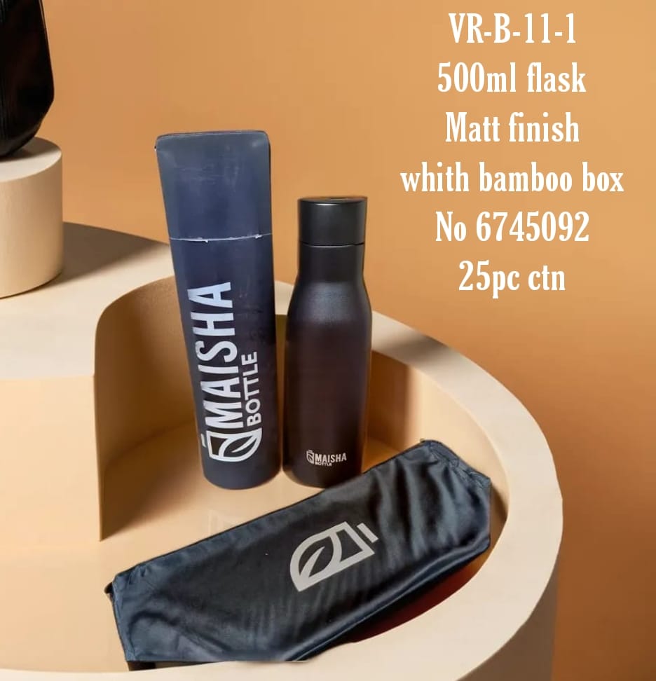 VR-B-II-I Matt finish whith bamboo box No 6745092 25pc ctn bottle
