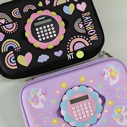 Calculator - Pencil pouch (velcro) No.4S3506 VR-M-6