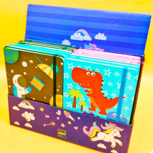 VR-l-34 CTN 12pc inner A5 Spiral Diary No.2910006