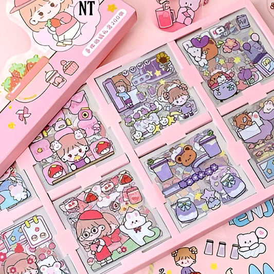 VR-Q-14-112-314-5-6 Sticker gift box 200sheets No 4517067 CTN