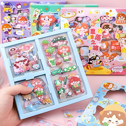 VR-Q-U-IO-11-12-13 Crystal bubble sticker No 5610099 120pc CTN