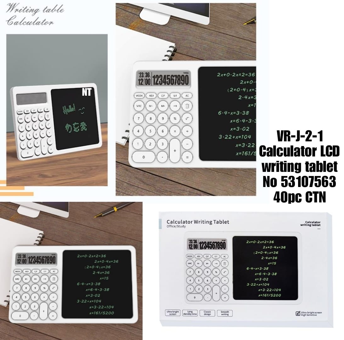 VR-J-2-1 Calculator LCD writing tablet No 53107563