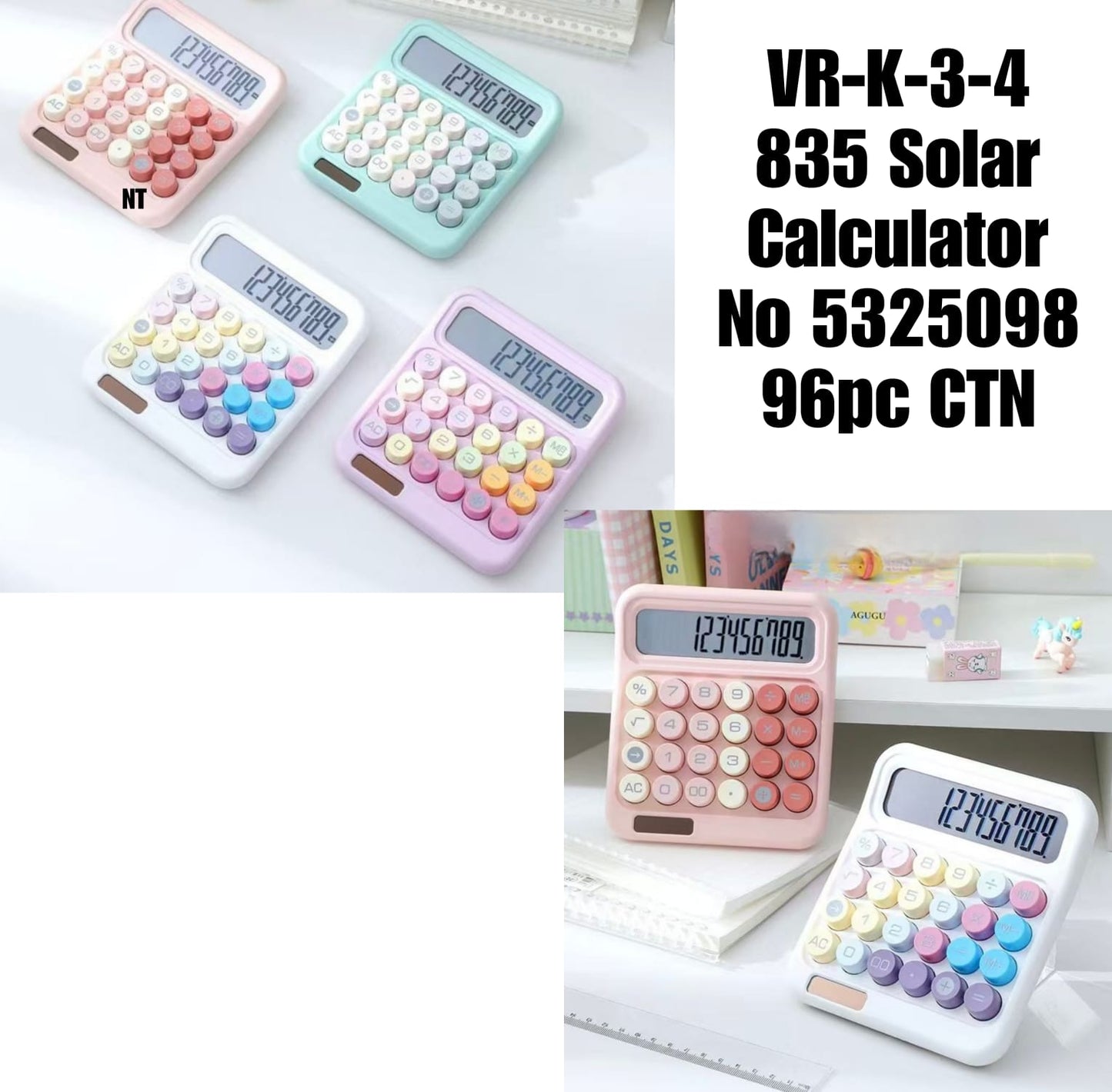 UR-K-3-3 821 Pro calculator No 3425086 CTN
