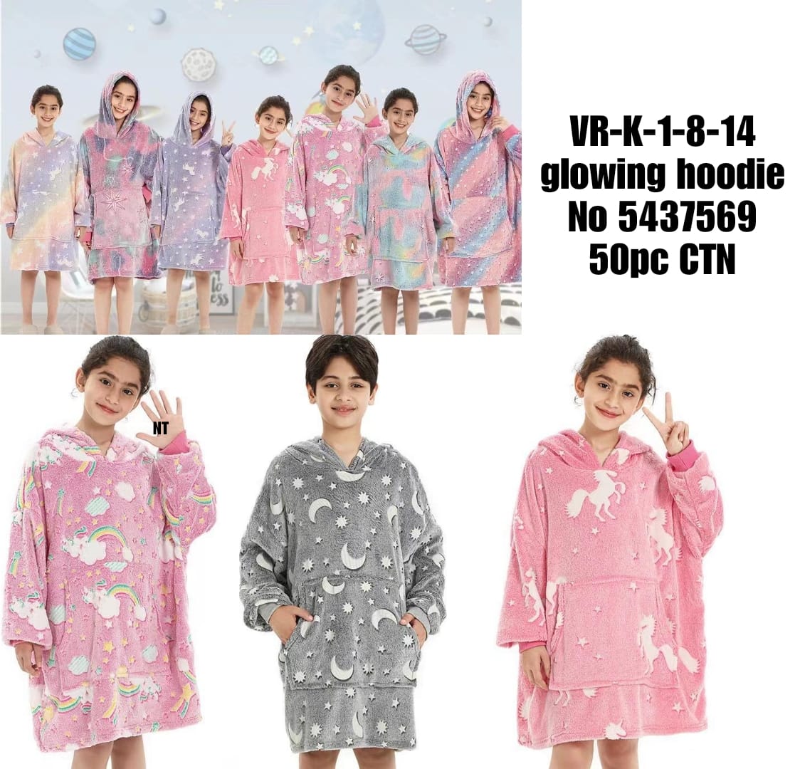 UR-K-1-8-14 glowing hoodie No 5437569 50pc CTN