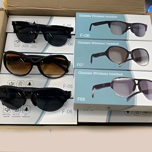 UR-I-15-1-2-3 F-06-01-08 sunglasses with Bluetooth sneaker No 3210054 CTN
