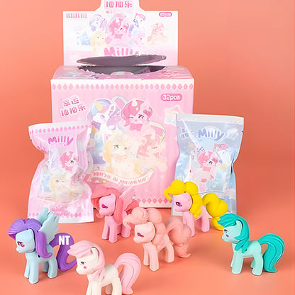 UR-H-8-4 UNICORN surprise eraser No 572532 32pc display box CTN item no - 1012