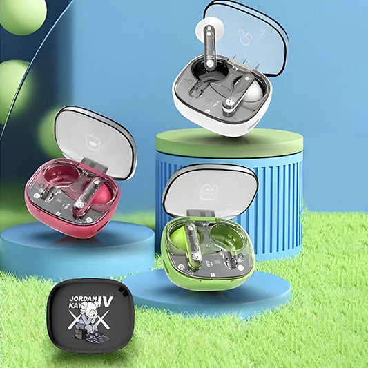 Wireless transparent Air pods No 43)0098