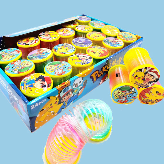 URT-D-5-10 QK29 POKEMON lighting rainbow ring No 163519 24pc box CTN