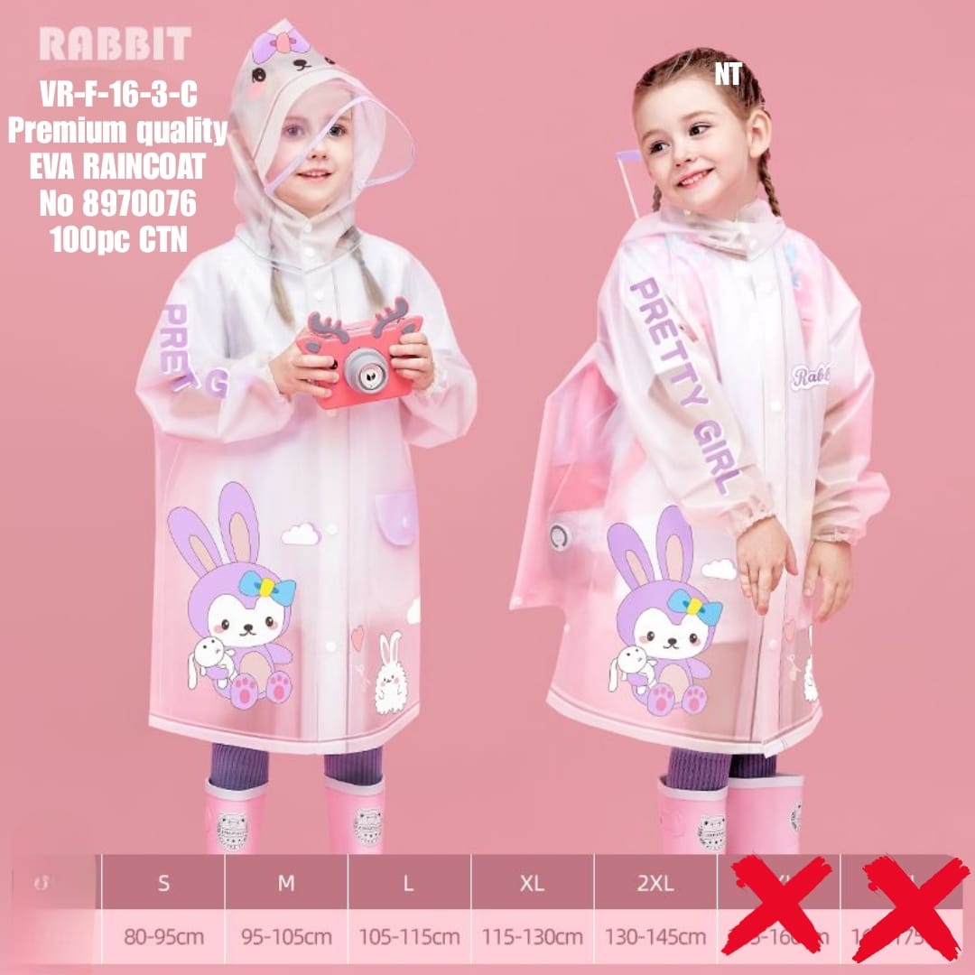 UR-F-16-3-C Premium quality EVA RAINCOAT No 8970076 CTN