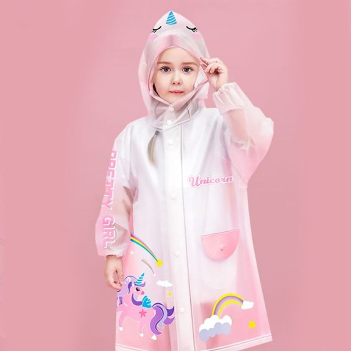 unicorn VR-F-16-3-A Premium quality EVA RAINCOAT No 8970076 100pc CTN