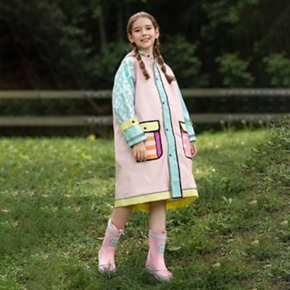 UR-F-16-1-A-B Premium quality kids RAINCOAT No 90160016 100pc CTN