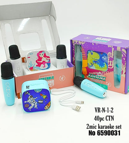 VR-N-1-2 CTN 2mic karaoke set