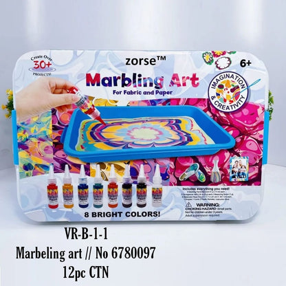 VR-B-1-1  Marbling art  No 6780097 12pc CTN