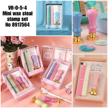 VR-0-5-4  Mini wax steal  stamp set  No 8917564
