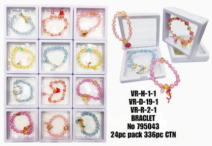 VR-H-1-1  VR-D-19-1  VR-R-2-1  BRACLET  No 795043  24pc pack 336pc CTN
