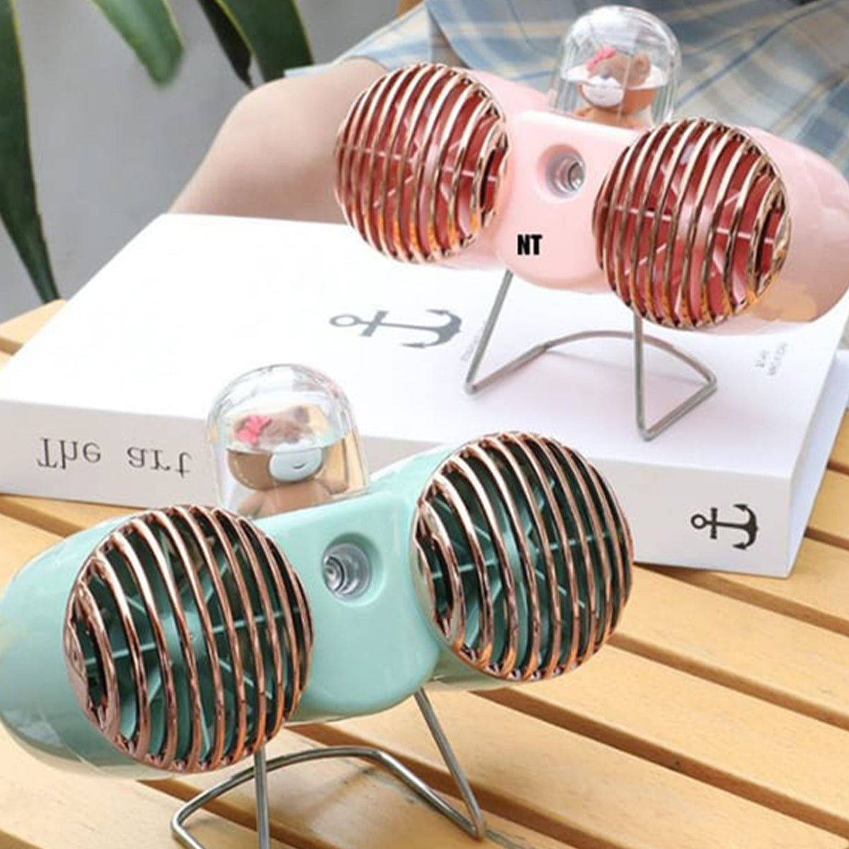 UR-K-2-1 33A =3 mini double head fan No 2149015 CTN