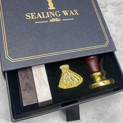 UR-O-5-3 Vintage DIY wax seal stamp kit No 5628034