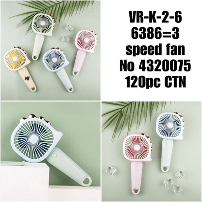 UR-K-2-6 6386=3 mini fan No 4320075 120PC CTN
