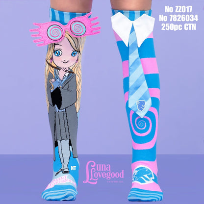Luna Lovegood 3D knee high socks No ZZ017 No 7826034 CTN