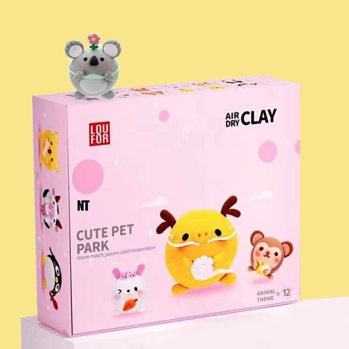 VR-P-6-1 KY-sci116 AIR DRY clay No 326043 12pc display box 192pc CTN