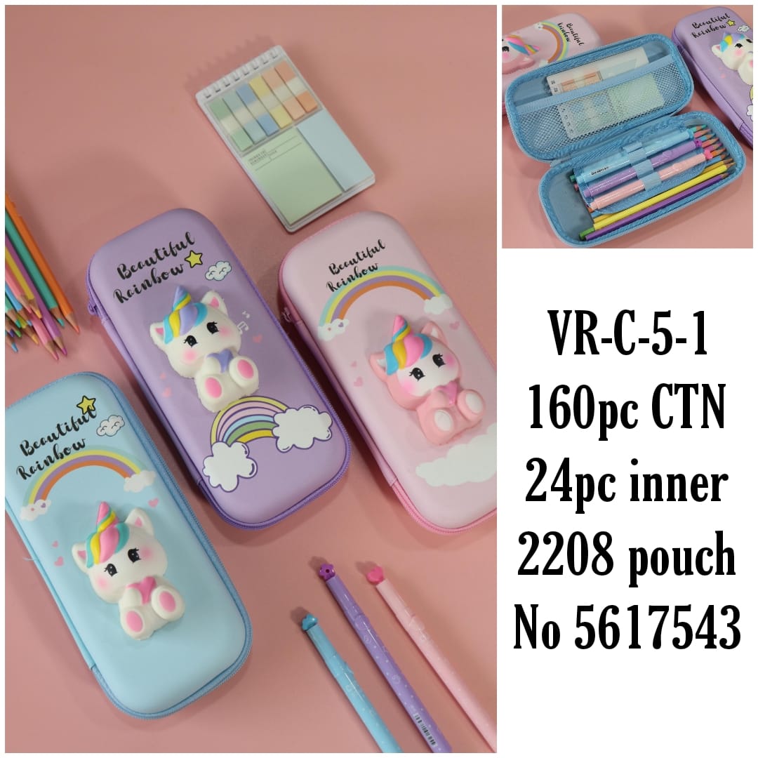 Pencil Pouch VR-C-5-l 160pc CTN 24pc inner 2208 No 5617543