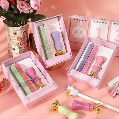 VR-0-5-4  Mini wax steal  stamp set  No 8917564