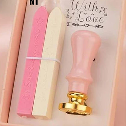 VR-0-5-4  Mini wax steal  stamp set  No 8917564