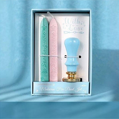 VR-0-5-4  Mini wax steal  stamp set  No 8917564