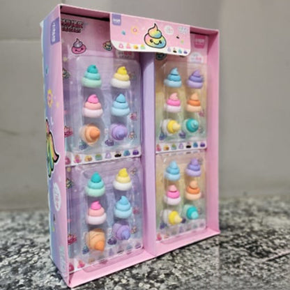 VR-Q-8-1  2408 Erasers  No 804321  12pc display box  288pc CTN